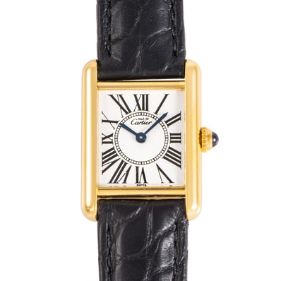 Cartier カルティエ マストタンク SM オパラン W1005554 GP【中古】
