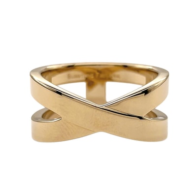 HERMES エルメス リュバン スカーフリング スカーフ留め メタル ゴールド ユニセックス 【中古】