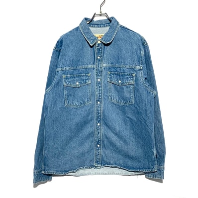 Stussy Boxy Western Denim Shirt ""Indigo""
