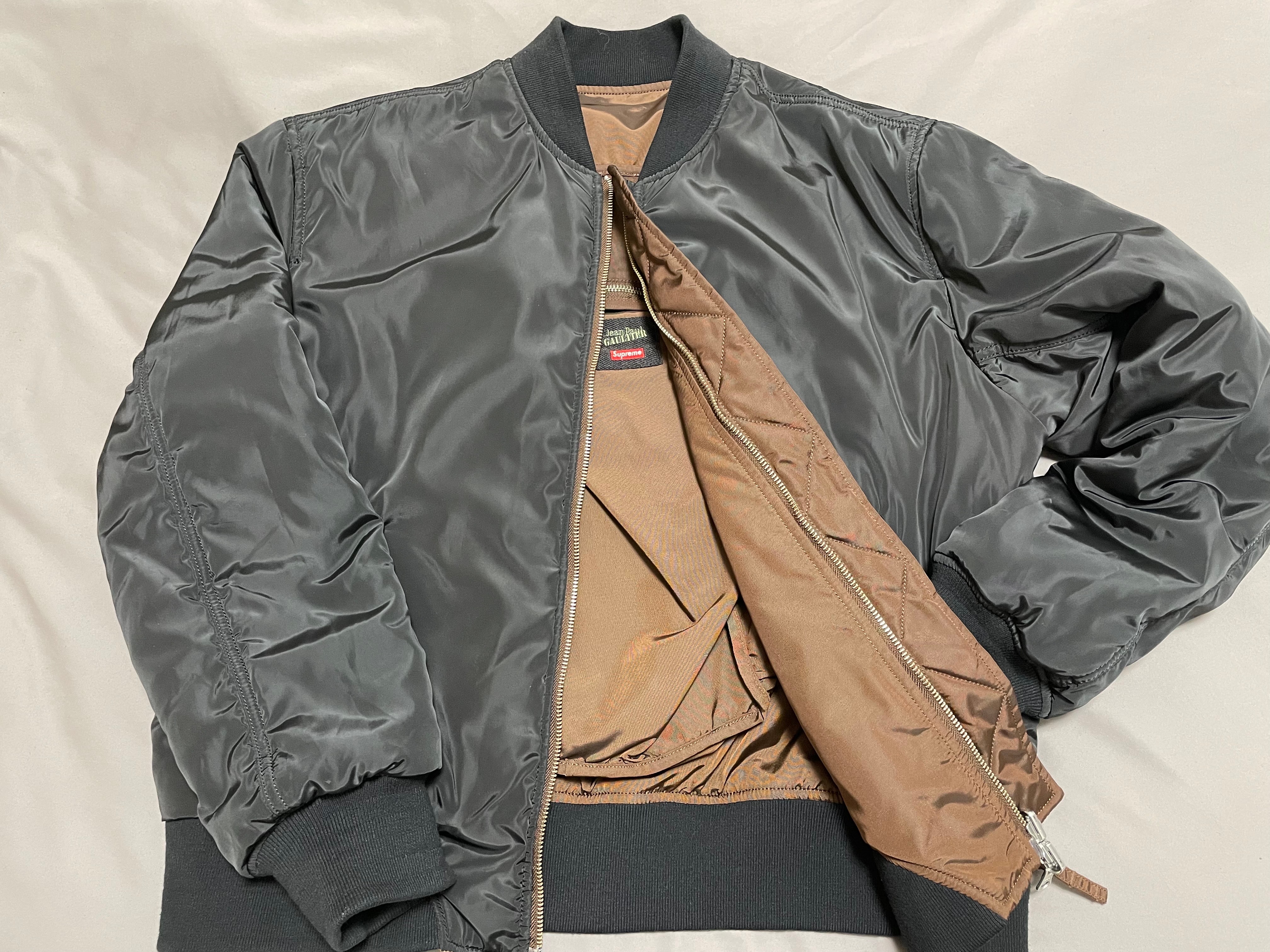 Supreme / Jean Paul Gaultier® Reversible Backpack MA-1 "Brown"