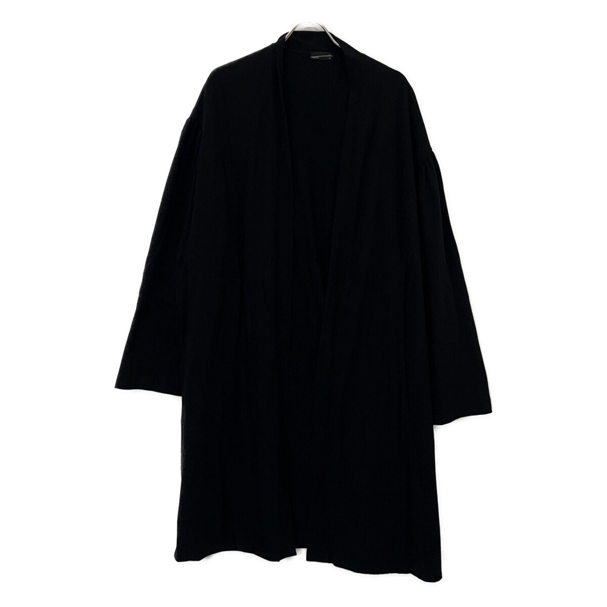 ラッドミュージシャン 22SS 2122-608 ブラック コットン 40/1 T-CLOTH カーディガン 44