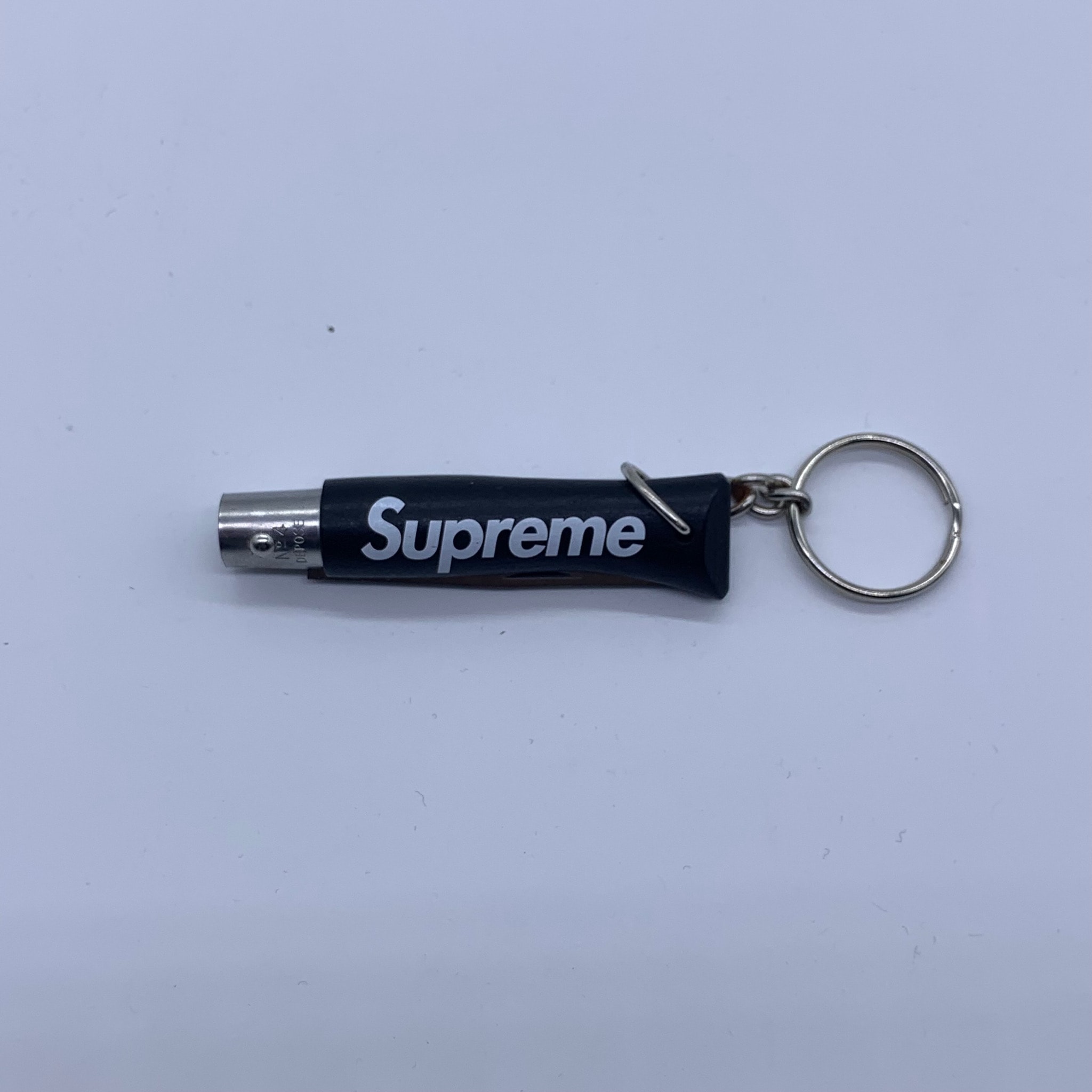 Supreme x Opinel No. 4 Knife Keychain "Black"