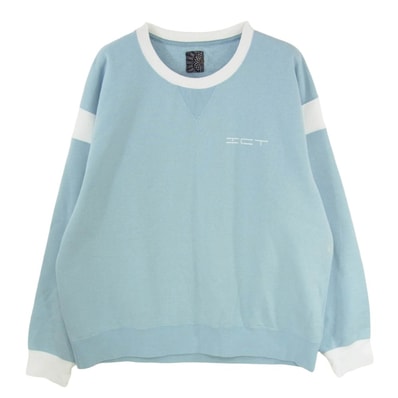VISVIM ビズビム 25SS 0225905010001 CT JUMBO SB SWEAT L/S ICT限定 ジャンボ スウェット ライトブルー系 4【中古】