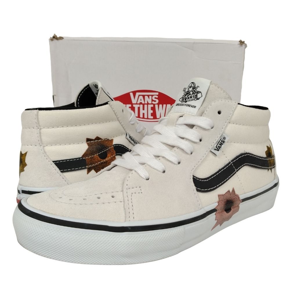 新品 送料無料 Nate Lowman Supreme Vans ナチュラル シュプリームxヴァンズからネイト・ロウマンとのコラボシューズ