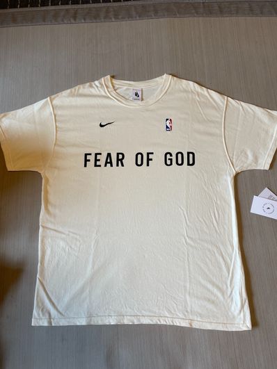 FEAR OF GOD / Nike Warm Up T-Shirt "Sail"