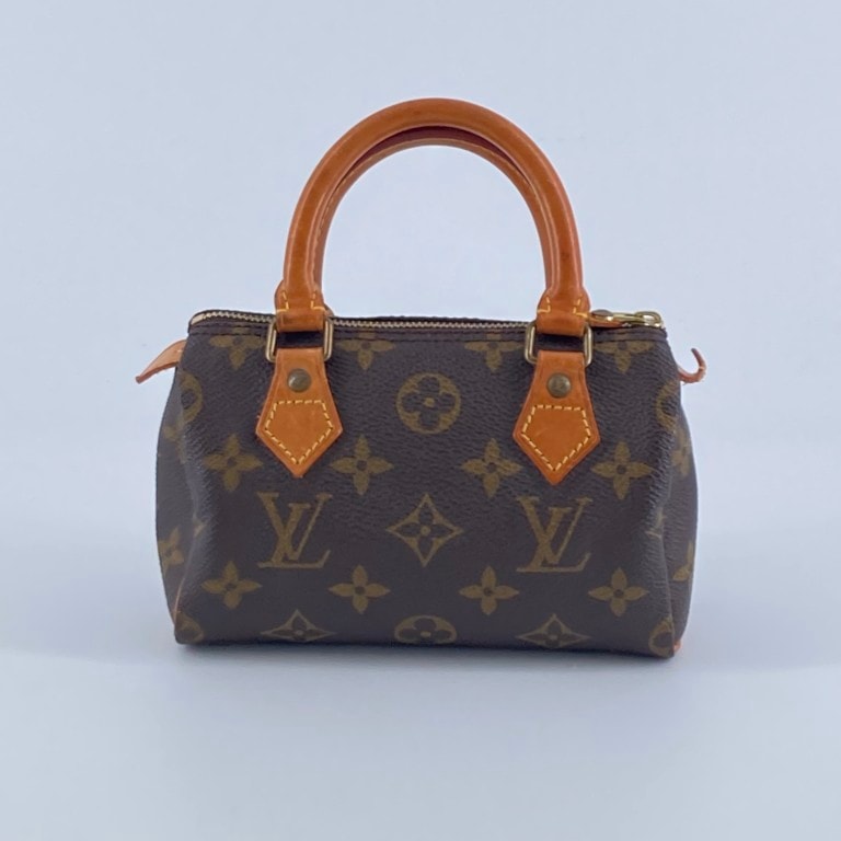 LOUIS VUITTON(ルイ・ヴィトン) モノグラム ミニスピーディ M41534 ボストンバッグ ブラウン