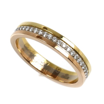 CARTIER カルティエ K18YG/PG/WG ヴァンドーム リング・指輪 ダイヤモンド 9号 49 3.9g レディース【中古】【美品】