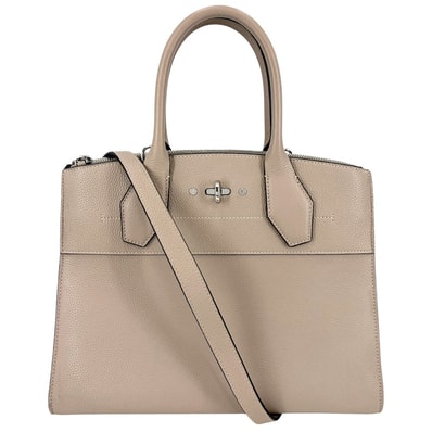 LOUIS VUITTON ルイヴィトン 2WAY シティスティーマーMM ショルダーバッグ ハンドバッグ M53017 トリヨンレザー ガレ(ベージュ系) シルバー金具 レディース【中古品】