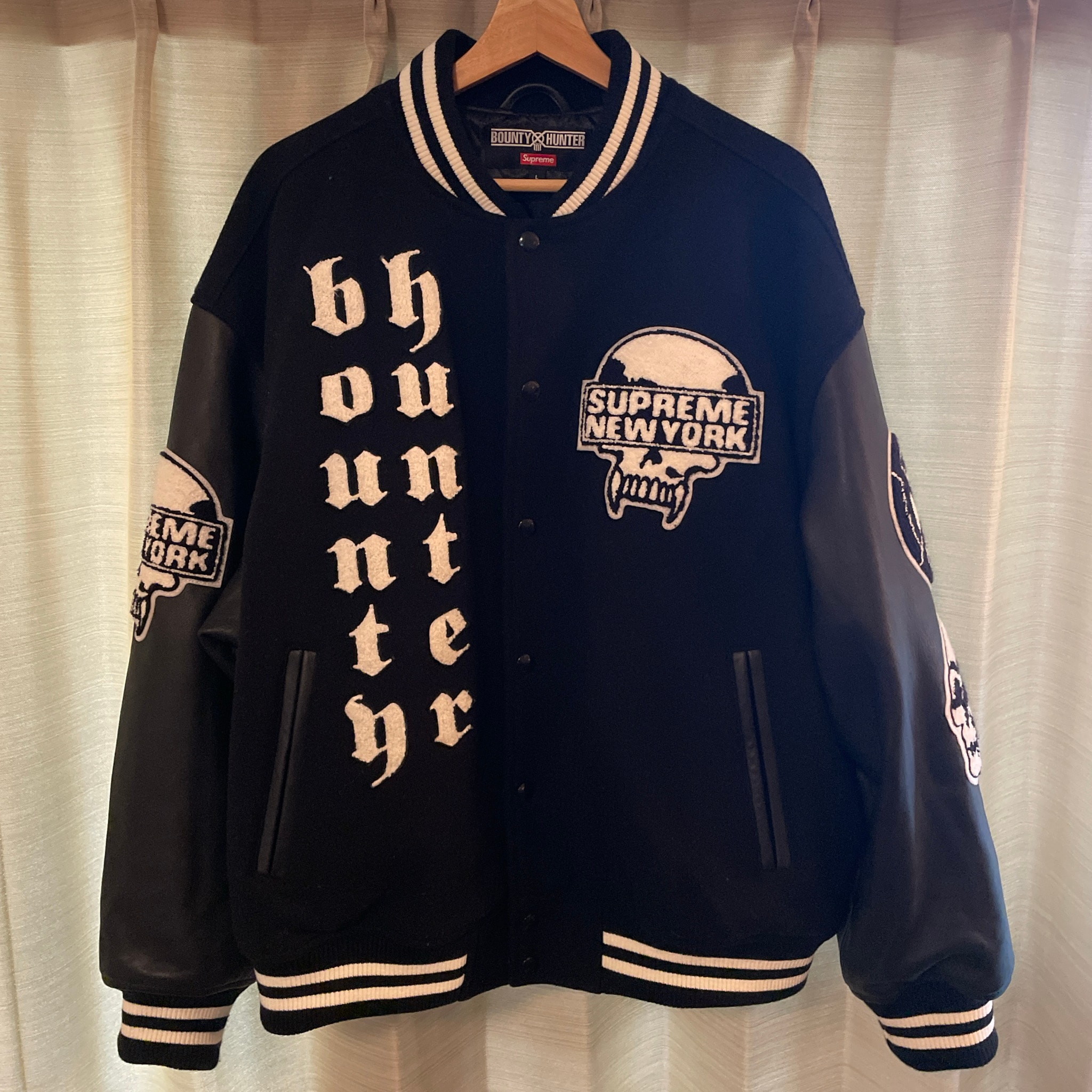 Supreme Bounty Hunter Varsity Jacket 