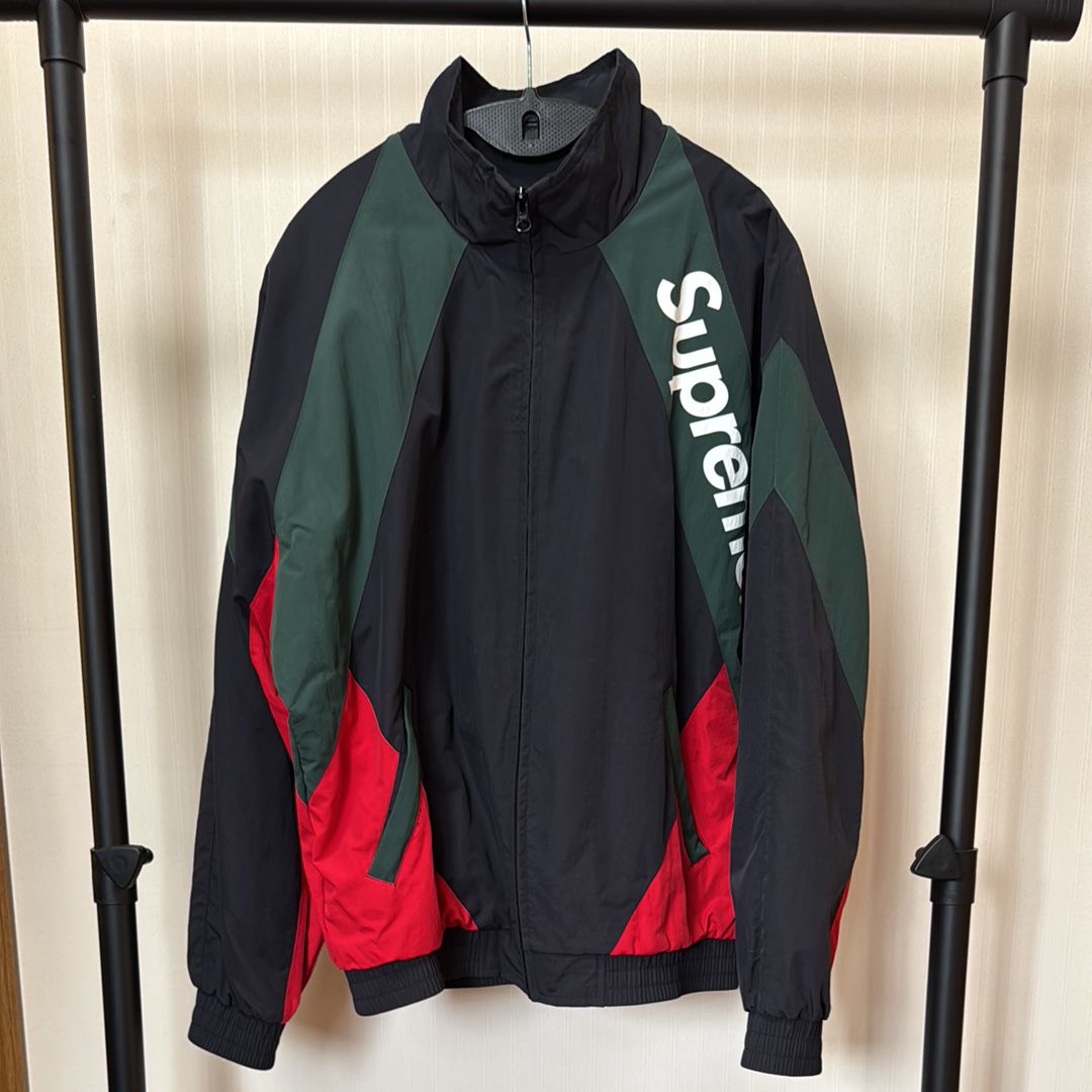 Supreme Paneled Track Jacket "Black"