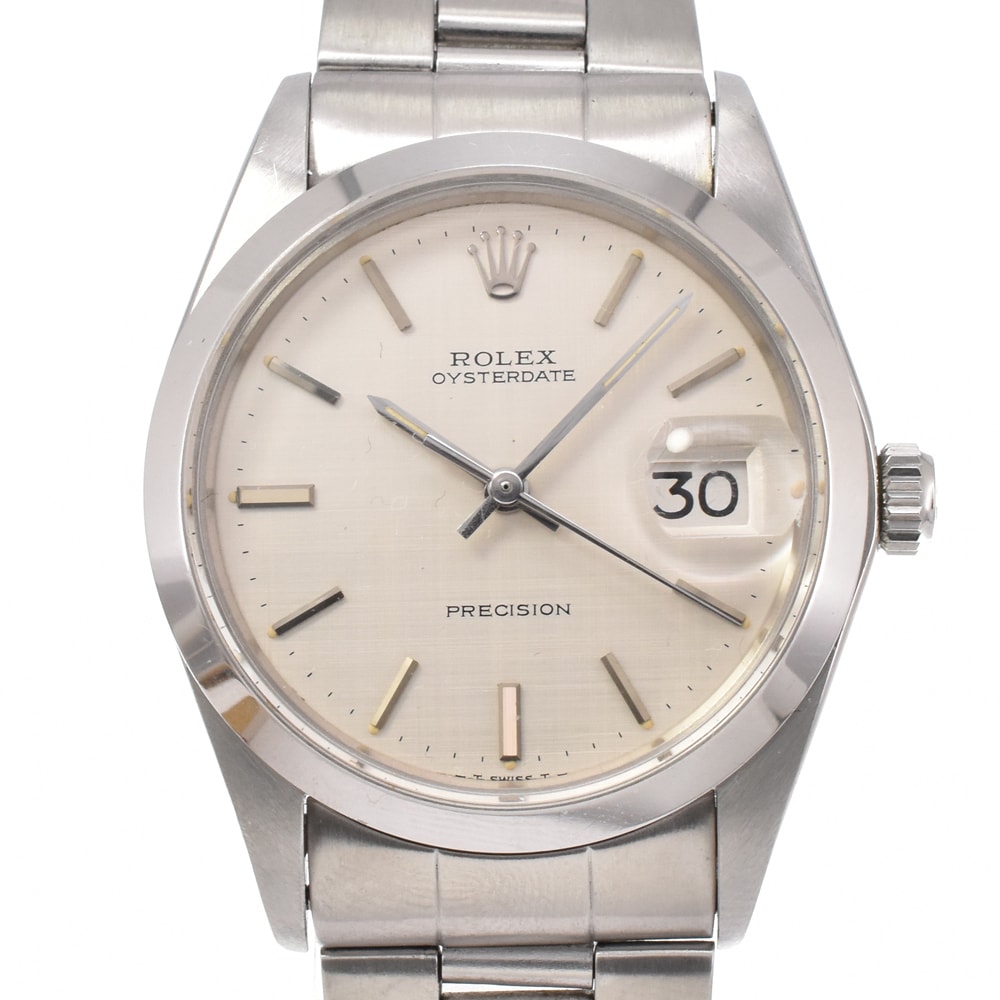 ロレックス ROLEX 6694 ヴィンテージ オイスターデイト プレシジョン Cal.1225 手巻き メンズ 美品 Y#146395