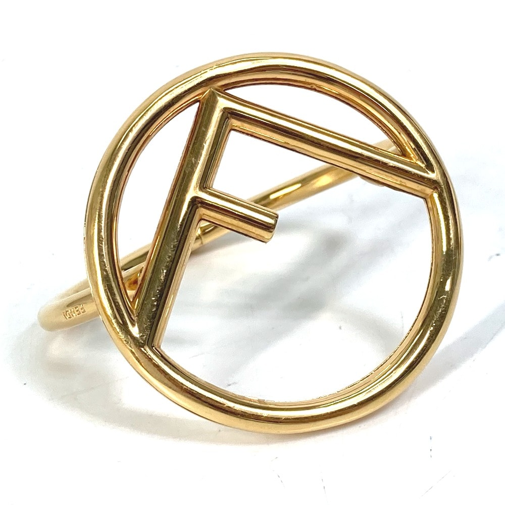 フェンディ FENDI FF ブレスレット アクセサリー バングル GP ゴールド