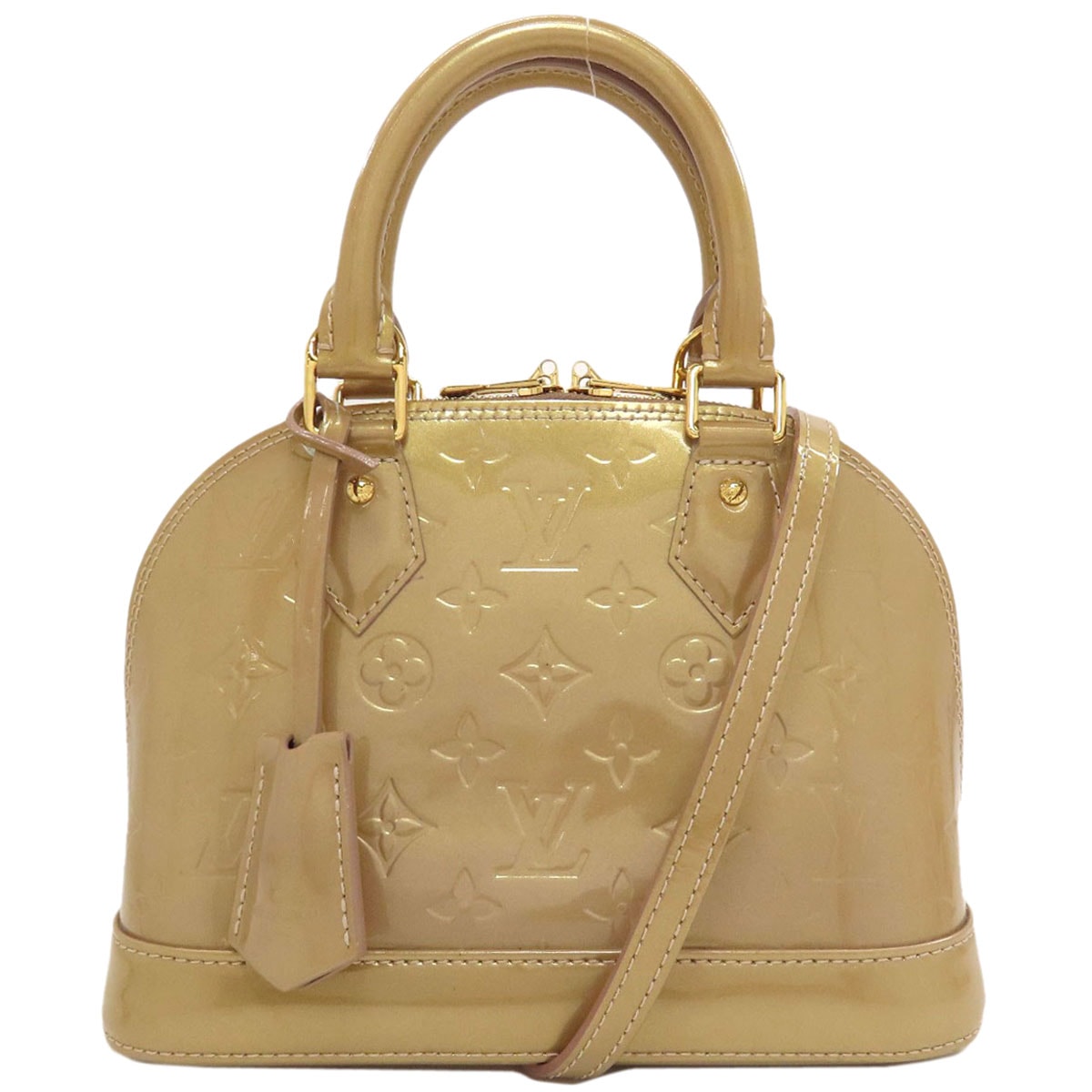 LOUIS VUITTON ルイヴィトン M91752 アルマBB ハンドバッグ ヴェルニ レディース [中古]