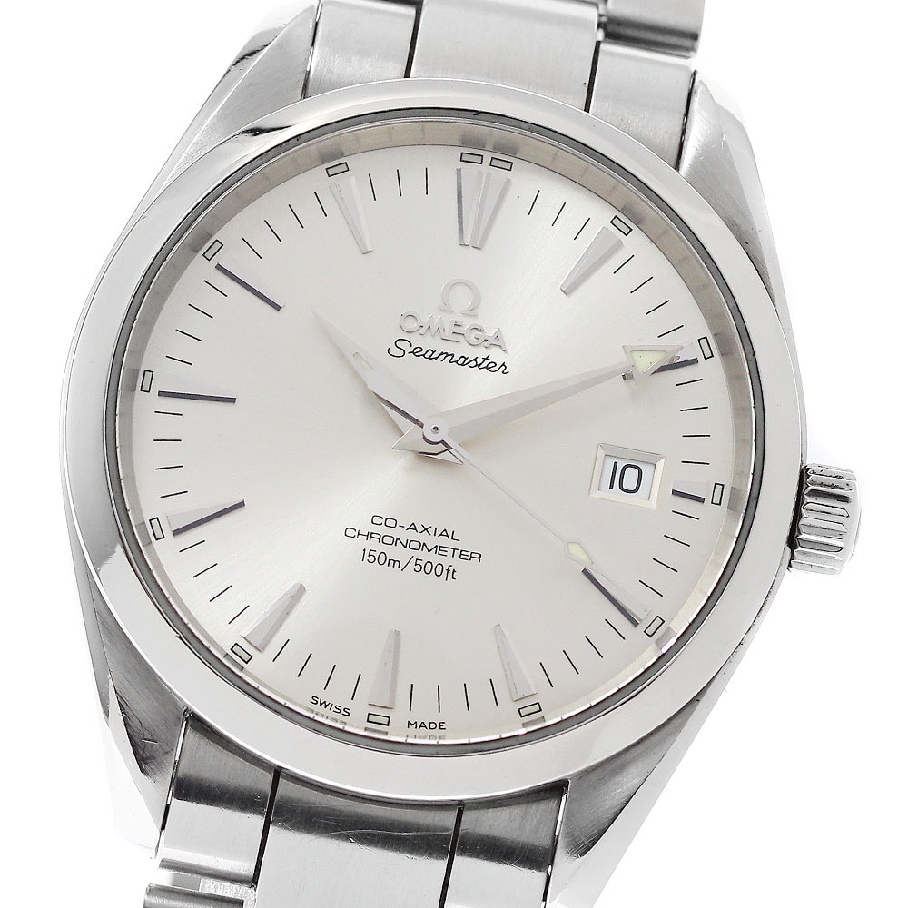 オメガ シーマスター アクアテラ デイト 2503.30 メンズ 【中古】