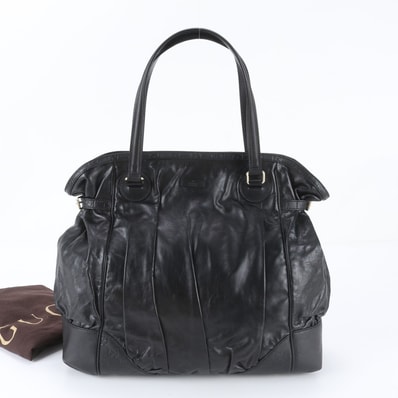 ■極美品 グッチ257290 トート バッグ レザー