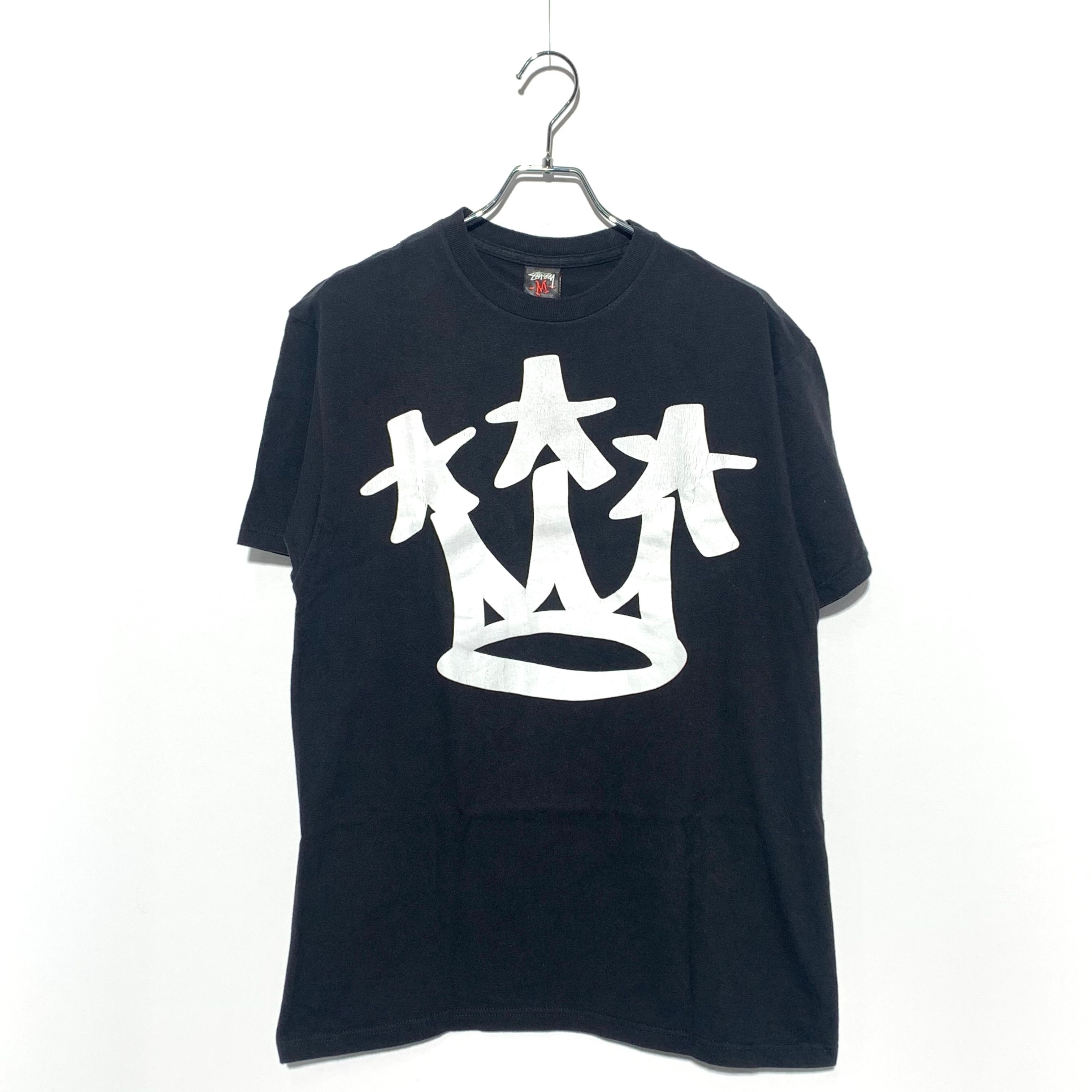 STUSSY × Eric Haze Collab Crown Tee  Black