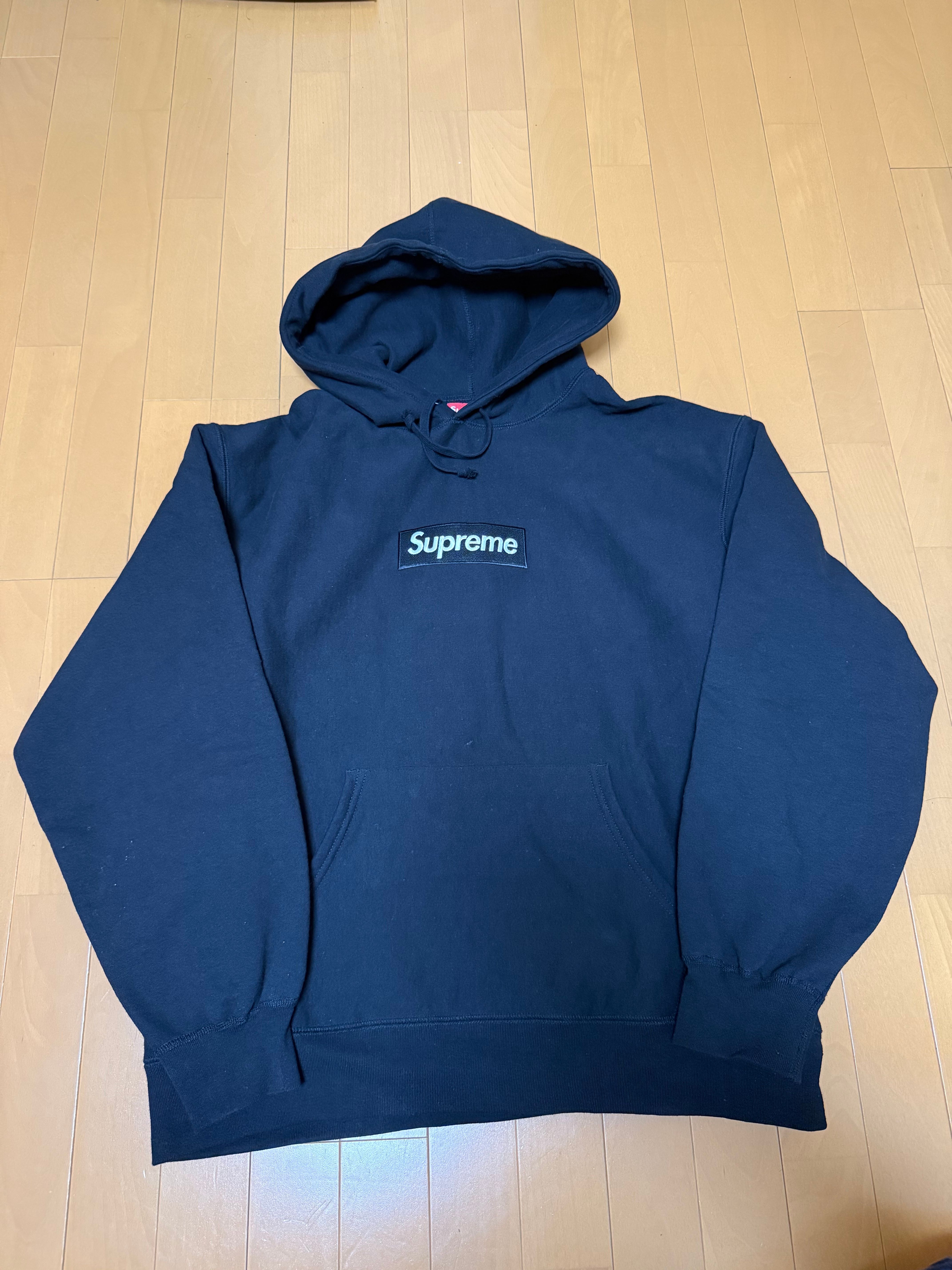 Supreme Box Logo Hooded Sweatshirt "Black" (23FW)