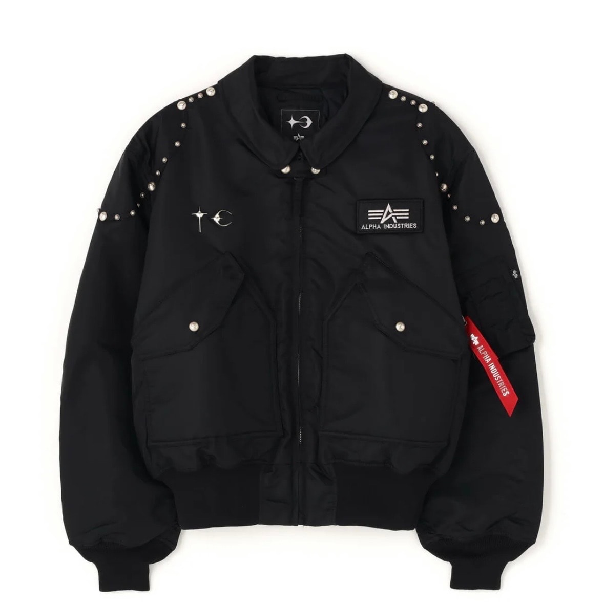 THUG CLUB x Alpha Industries AI CWU 45/P Flight Jacket "Rivet Version" "Black"
