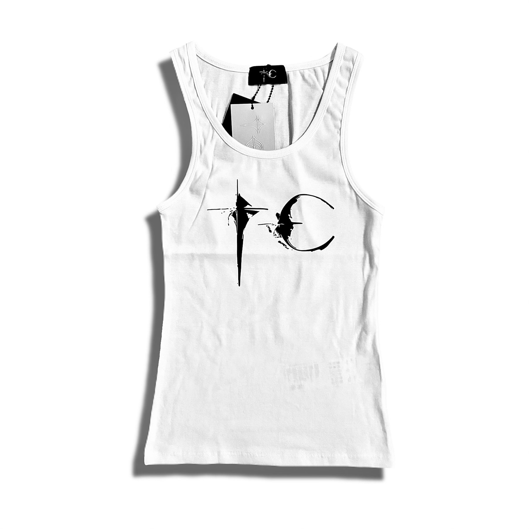 THUG CLUB Women's TC Not Easy Tank Top "White"