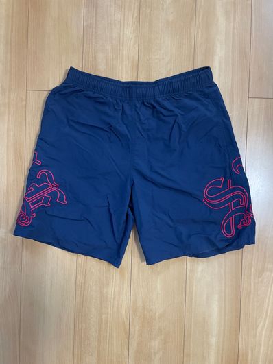 Supreme Old English Nylon Short "Navy"