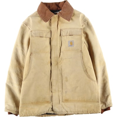 古着 カーハート Carhartt トラディショナルコート 中綿入り ダックワークジャケット メンズL相当/eaa616950