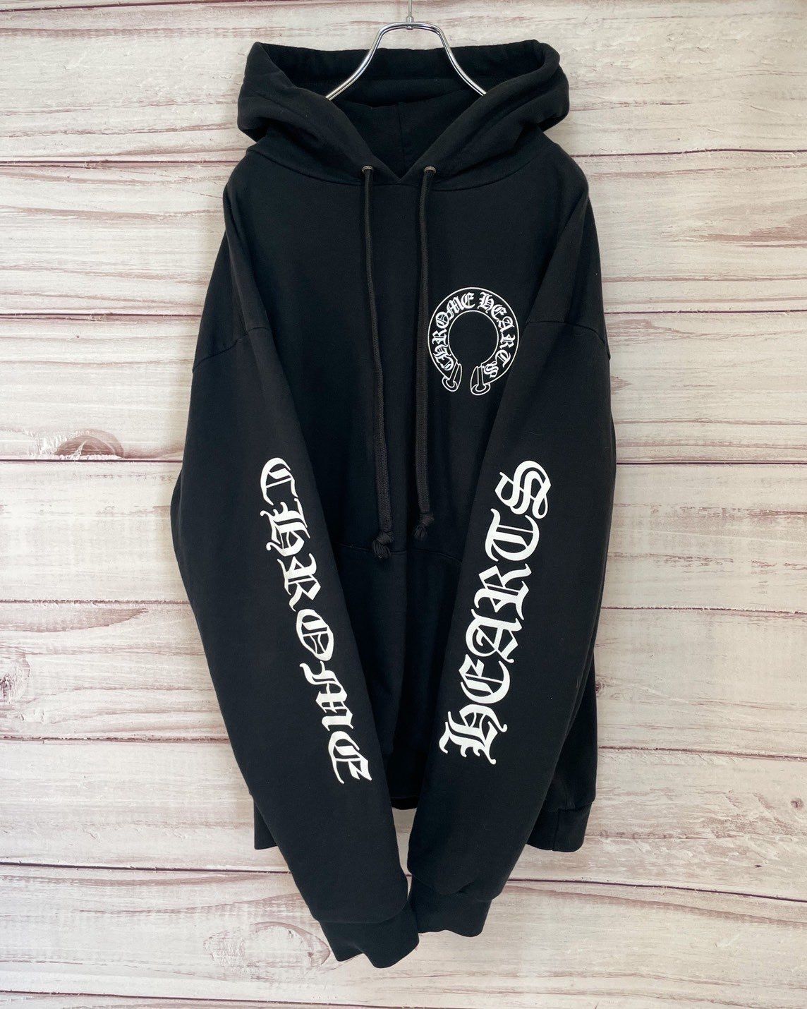 Chrome Hearts Matty Boy Chomper Horseshoe Hoodie "Black"