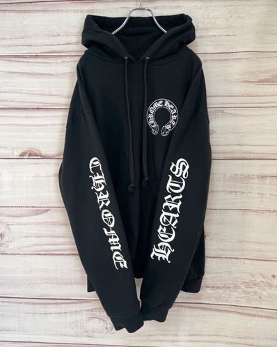 Chrome Hearts Matty Boy Chomper Horseshoe Hoodie "Black"