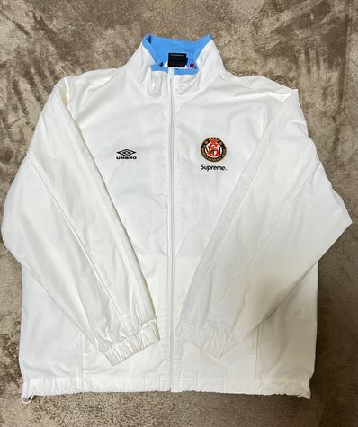 Supreme /Umbro Cotton Ripstop Track Jacket "White"