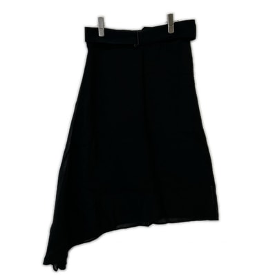 ハイク 191-14063 ブラック ウエストベルト グラデシアー ロングスカート