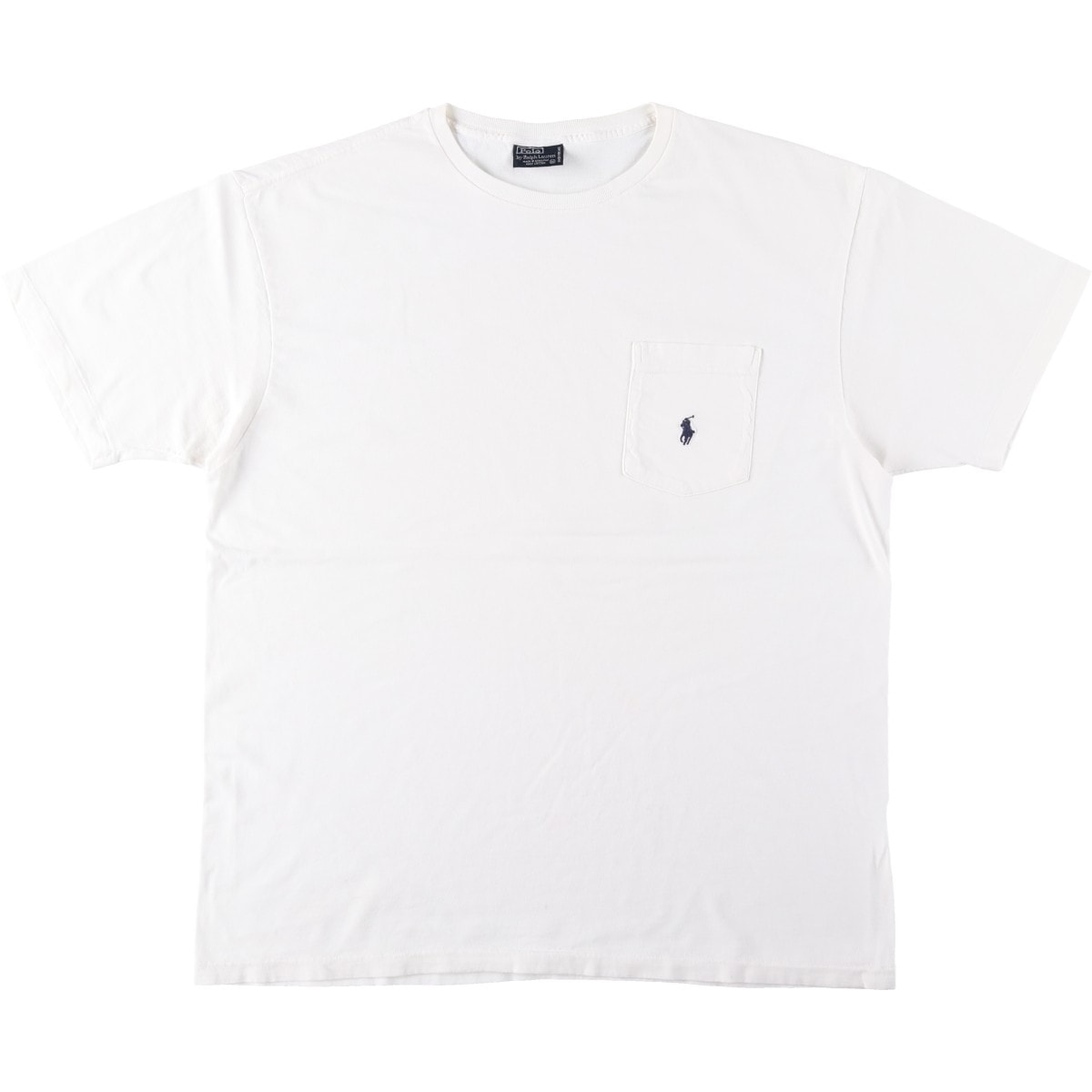 古着 ラルフローレン Ralph Lauren POLO by Ralph Lauren 半袖 ワンポイントロゴポケットTシャツ メンズM相当/eaa656423