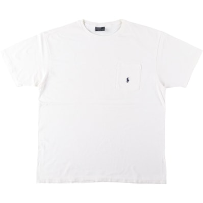 古着 ラルフローレン Ralph Lauren POLO by Ralph Lauren 半袖 ワンポイントロゴポケットTシャツ メンズM相当/eaa656423