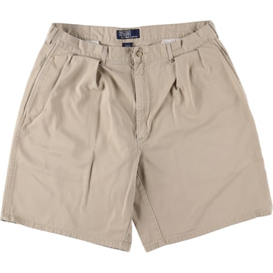 古着 ラルフローレン Ralph Lauren POLO by Ralph Lauren ツータック チノショーツ ショートパンツ メンズw35相当/eaa573925