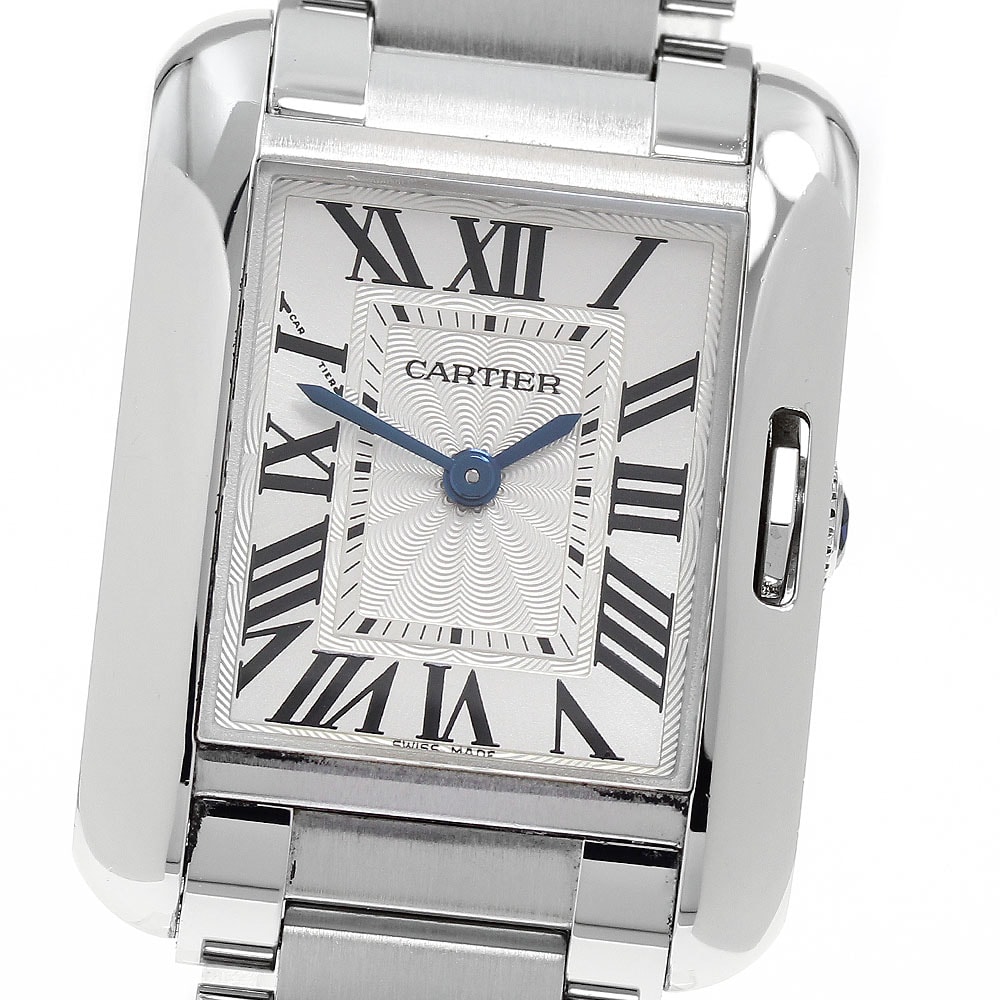 ☆良品 カルティエ タンクアングレーズSM レディース 【中古】