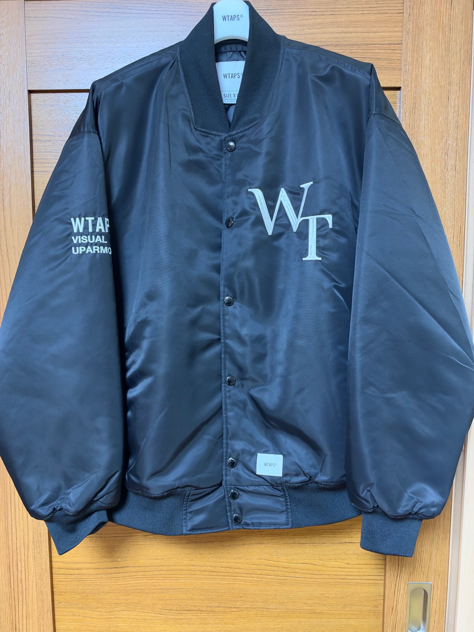WTAPS Team / Jacket / Nylon. Twill. League "Black"