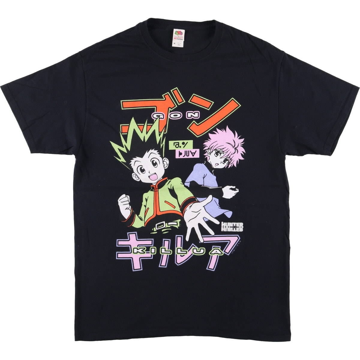 古着 フルーツオブザルーム FRUIT OF THE LOOM HUNTER×HUNTER ハンターハンター アニメ キャラクタープリントTシャツ メンズM相当/eaa594155