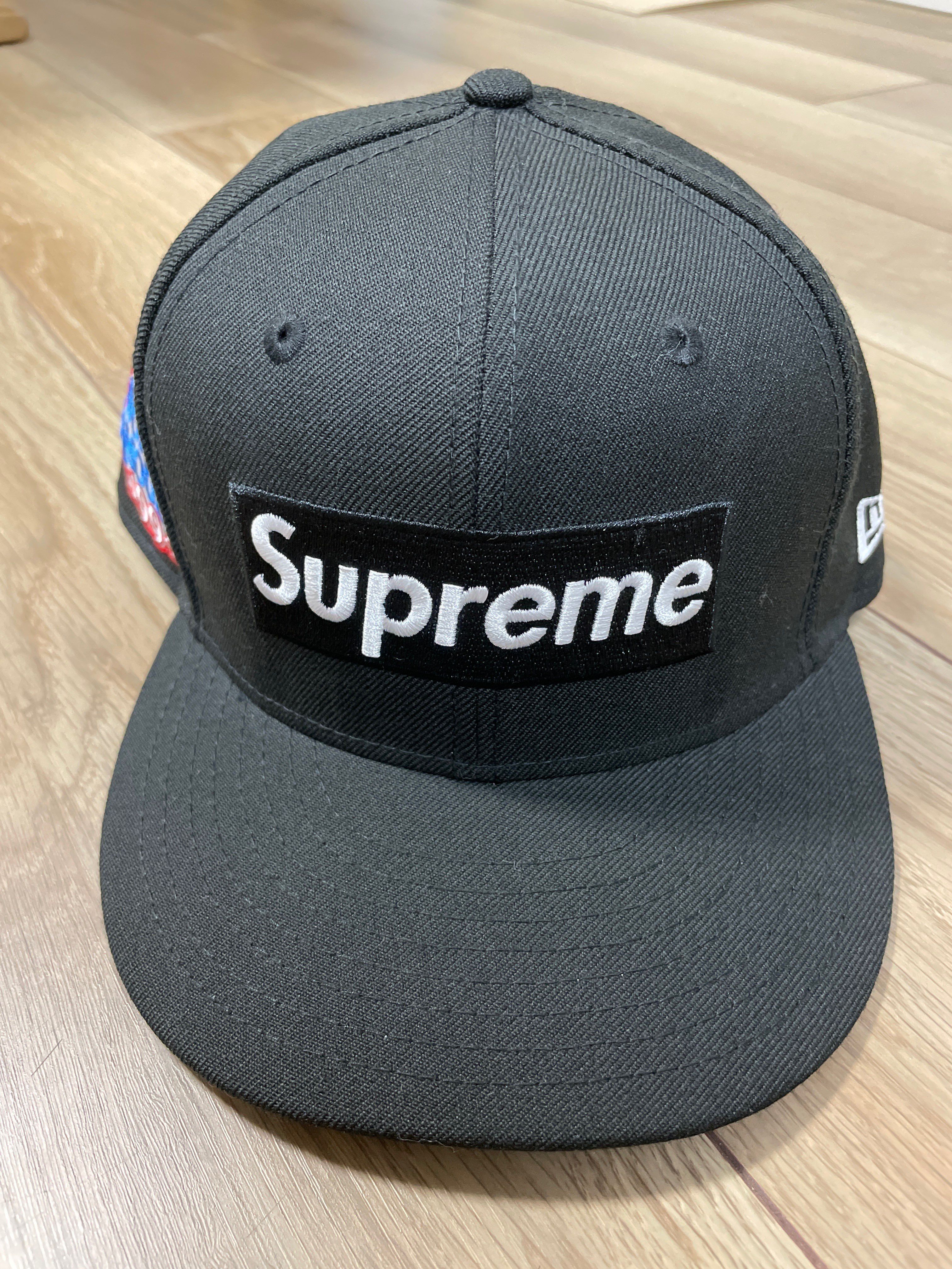 Supreme World Famous Box Logo New Era® "Black"