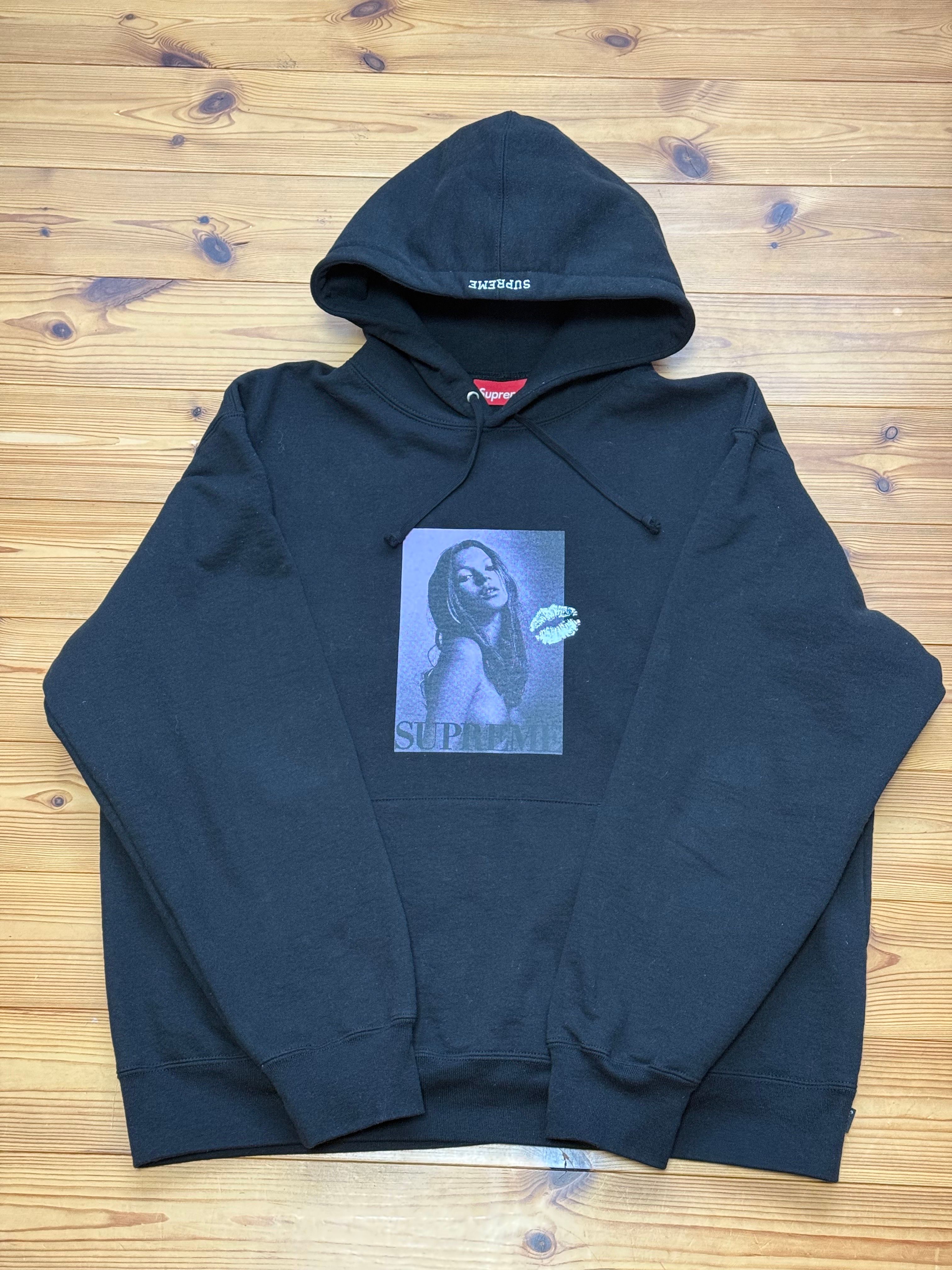 Supreme Kate Moss Hooded Sweatshirt "Black"