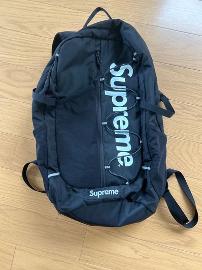 Supreme 2017SS Backpack "Black"