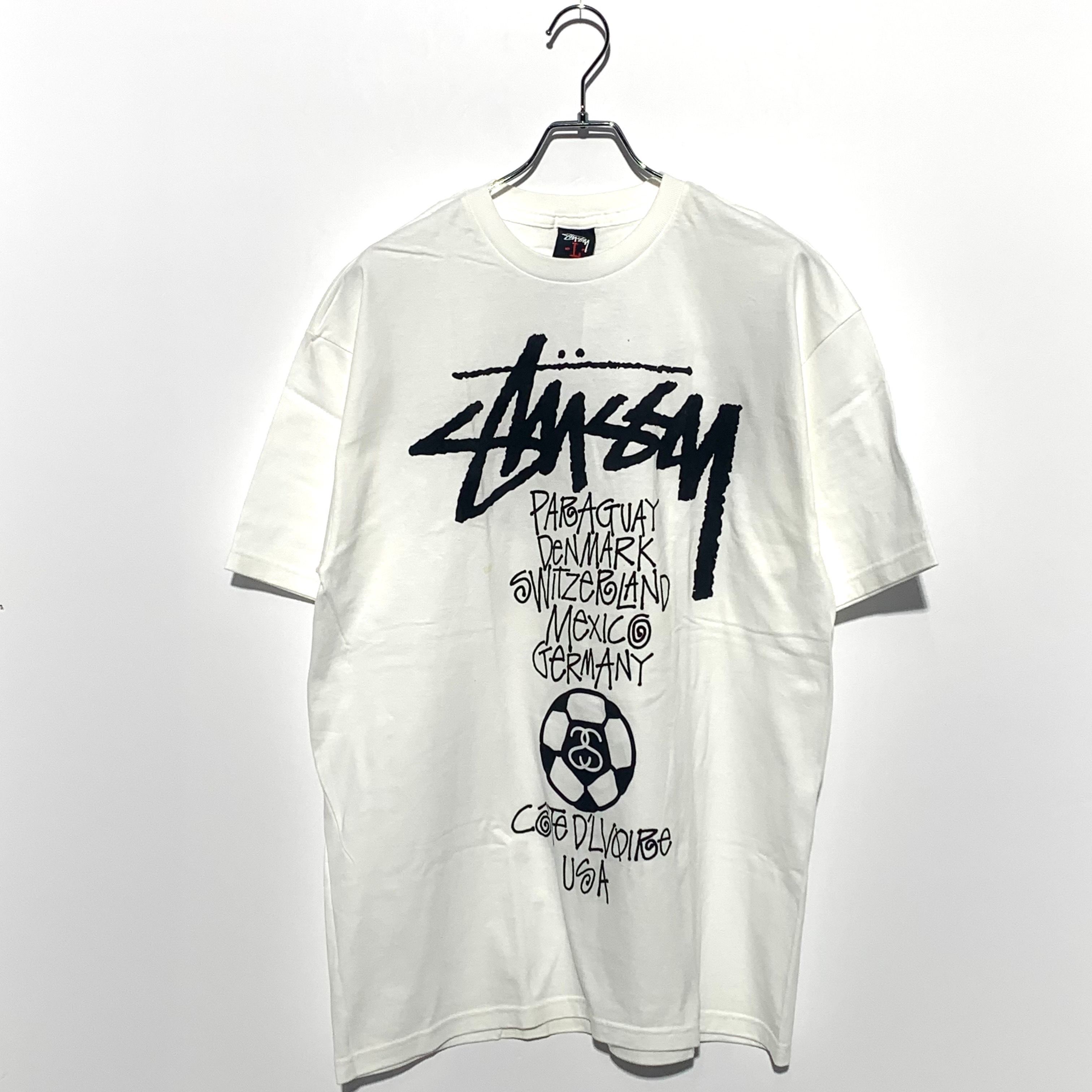 STUSSY 2010 World Cup FOOTBALL T-SHIRT White