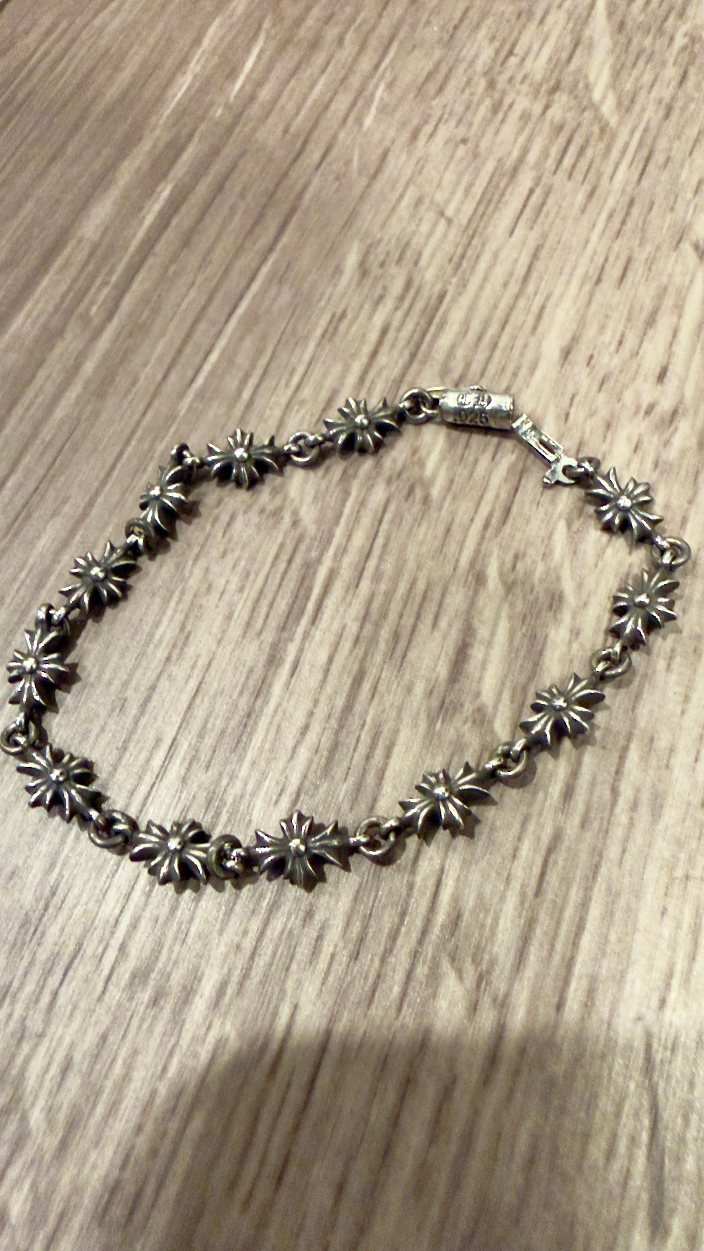 クロムハーツ タイニーe CH プラス ブレスレット 12リンク 