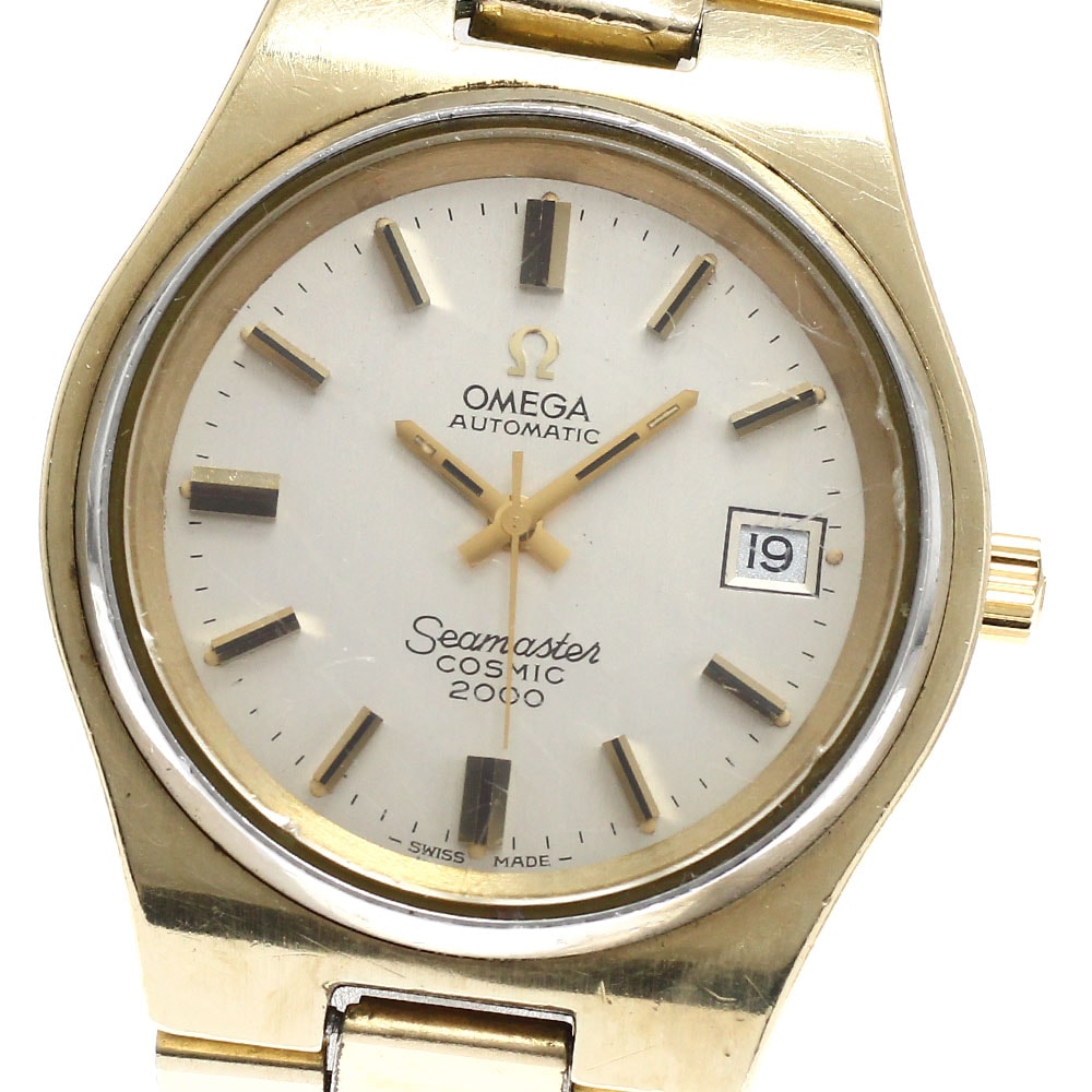 オメガ シーマスターコスミック2000 デイト 自動巻き メンズ 【中古】