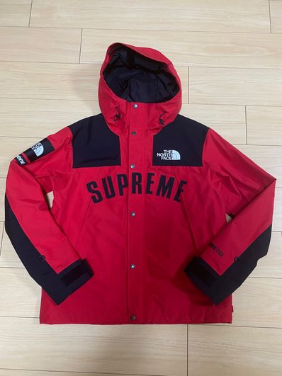 Supreme x The North Face Arc Logo Mountain Parka "Red"