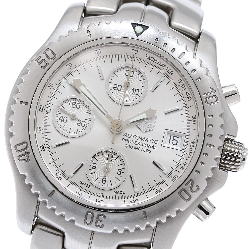 タグホイヤー リンク クロノグラフ CT2113 自動巻き メンズ 【中古】