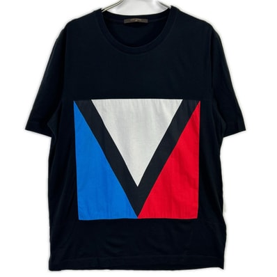 ルイヴィトン RM132M H4JR08JEZ ブラック アメリカズ カップTシャツ XXL
