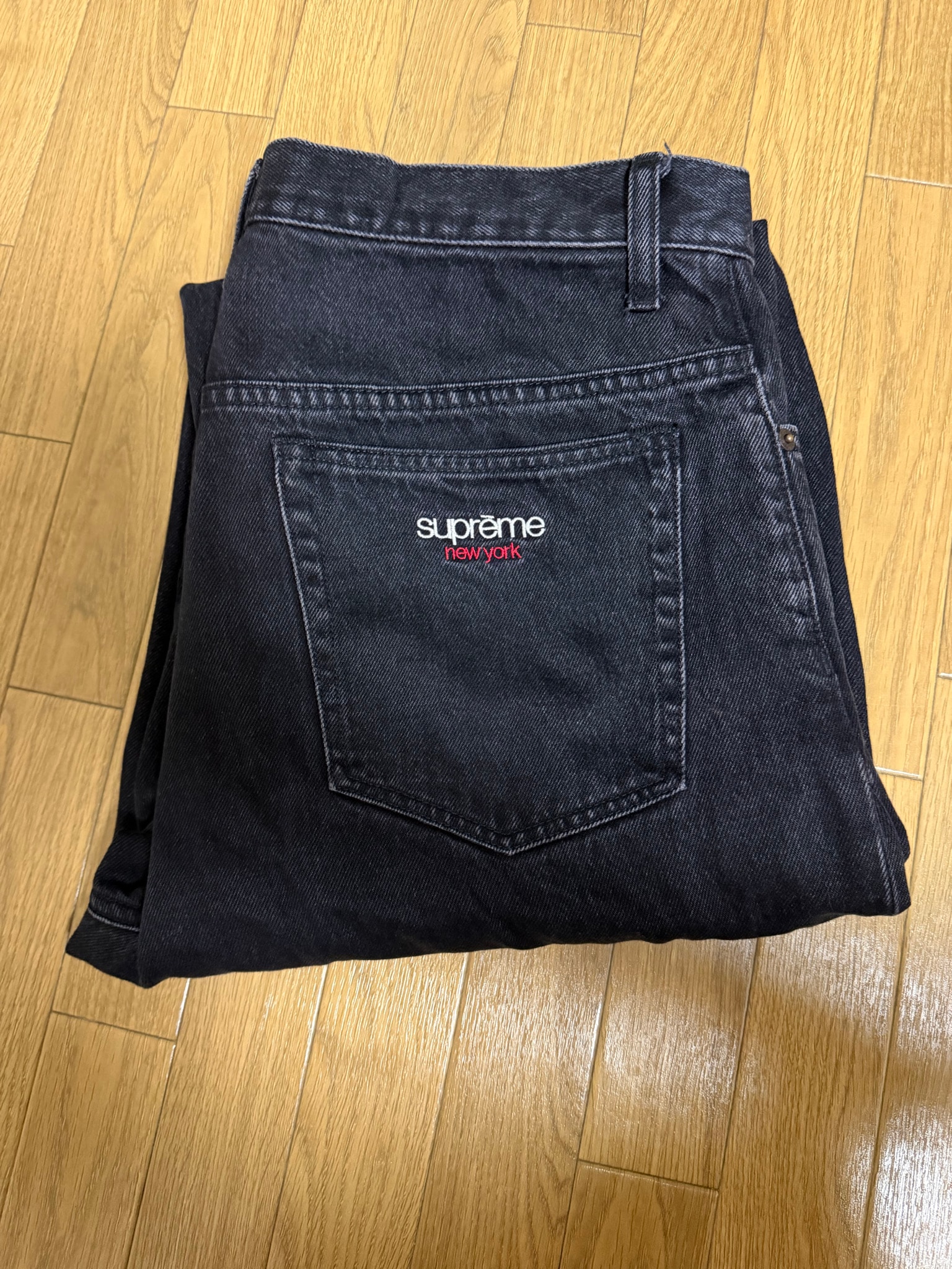 Supreme Baggy Jean (25FW) "Black"