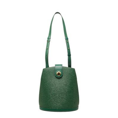 ルイ ヴィトン エピ クリュニー ショルダーバッグ M52254 ボルネオグリーン レザー レディース LOUIS VUITTON 【中古】