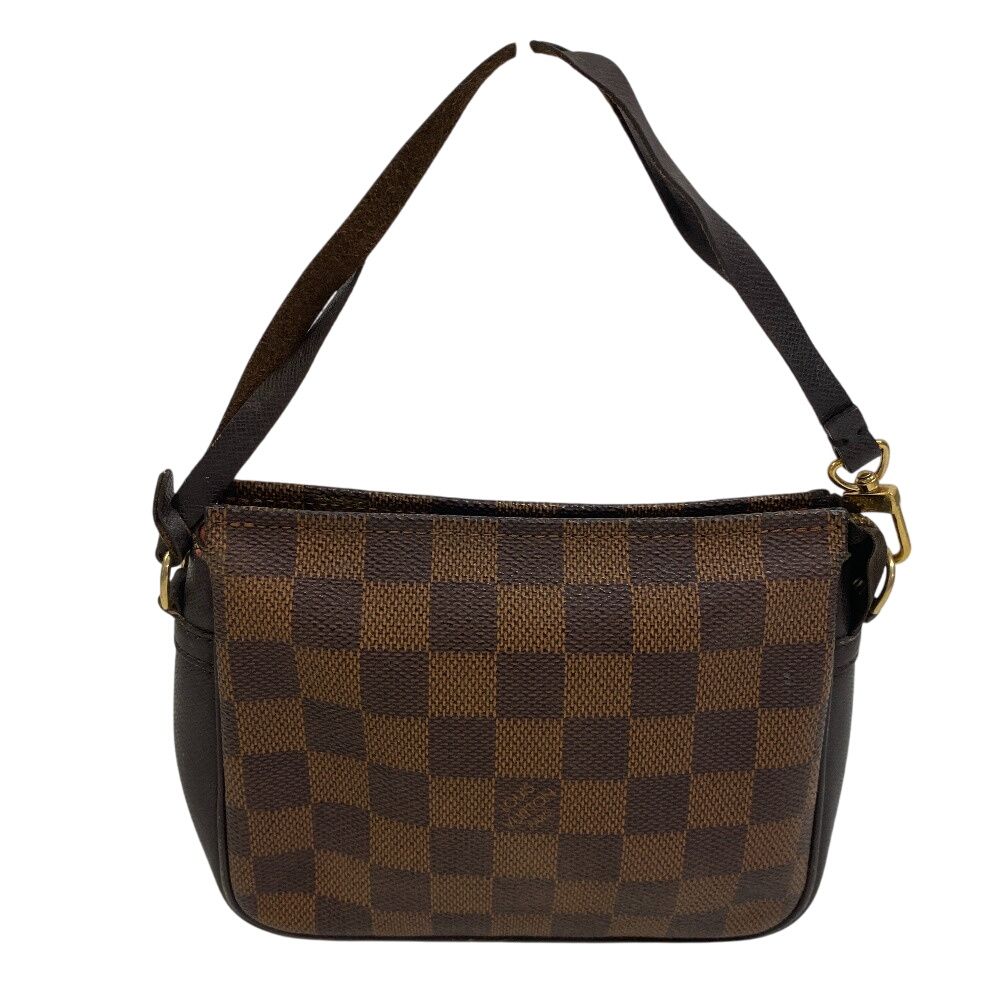 ルイヴィトン LOUIS VUITTON ポーチ ダミエ トゥルース メイクアップ ハンドバッグ 化粧ポーチ アクセサリーポーチ N51982 ブラウン
