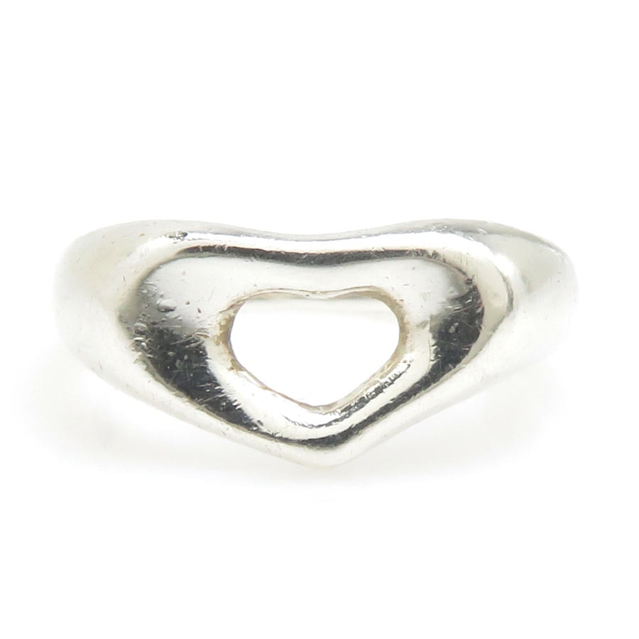 ティファニー TIFFANY&Co. リング・指輪 オープンハート シルバー925 シルバー レディース 11号【中古】 e62020