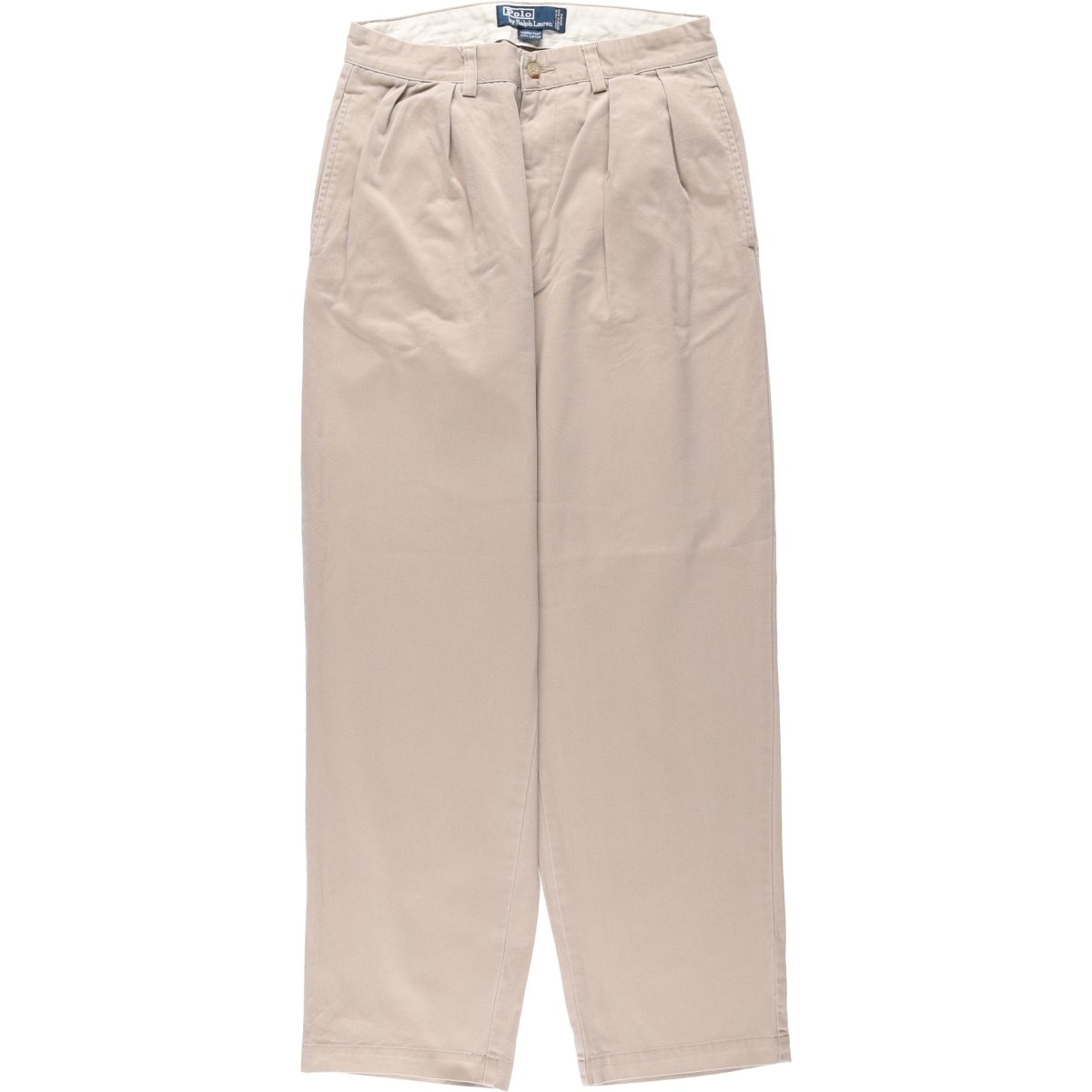 古着 ラルフローレン Ralph Lauren POLO by Ralph Lauren ANDREW PANT ツータック チノパンツ メンズw30相当/eaa634961 【中古】 【260424】/eaa634961
