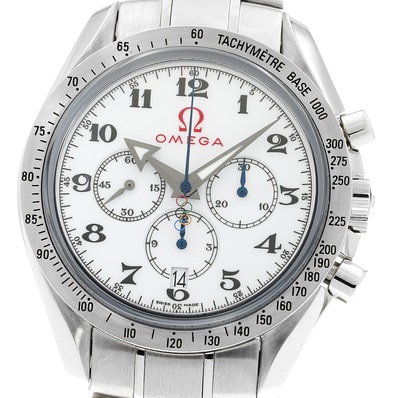 ☆美品 オメガ スピードマスター ブロードアロー オリンピック メンズ 【中古】